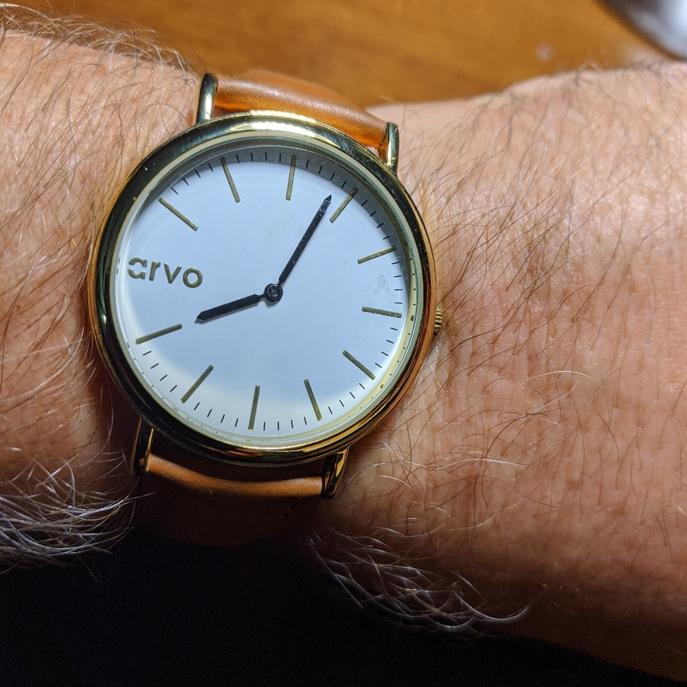 Arvo White Time Sawyer watch